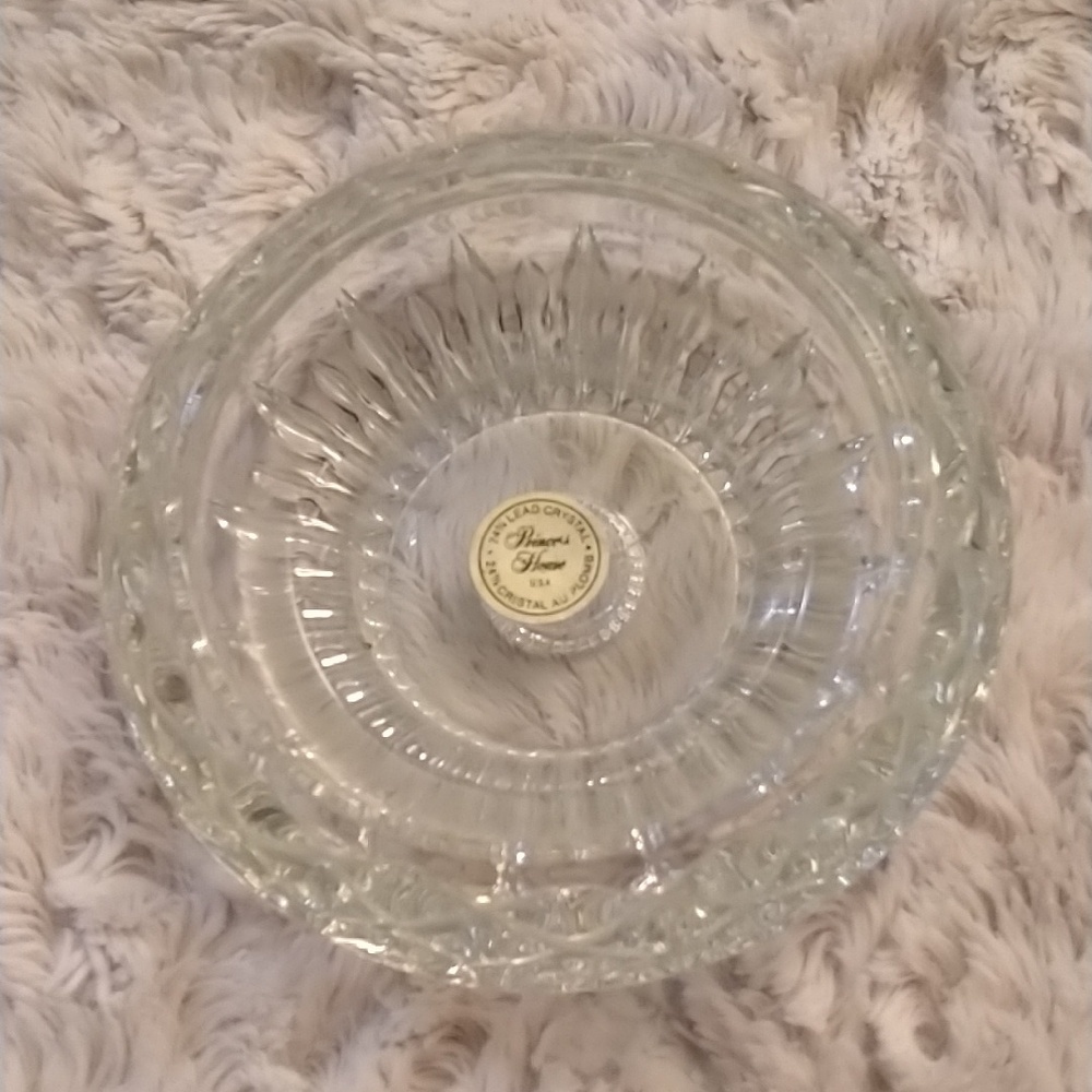 Primrose House Starburst design Crystal Candle or Trinket/Keys holder
